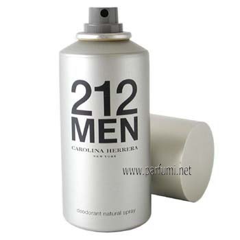 Carolina Herrera 212 Део Спрей за мъже - 150ml.