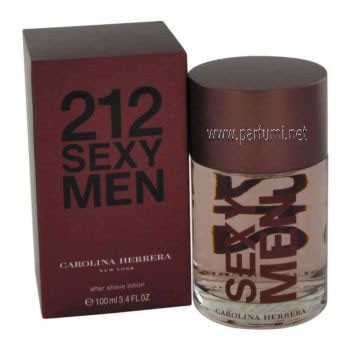 Carolina Herrera 212 Sexy Афтършейв лосион за мъже - 100ml.