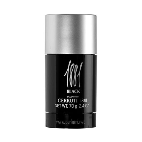 Cerruti 1881 Black Deo Stick for men - 75gr