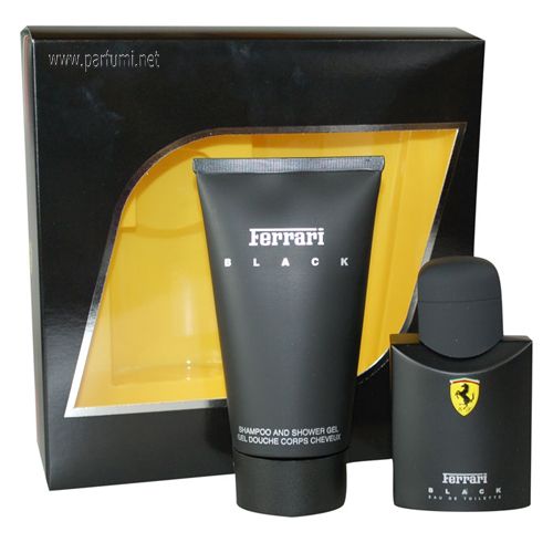 Ferrari Black Комплект за мъже-75ml EDT+150ml душ гел