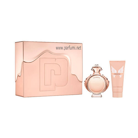 Paco Rabanne Olympea Комплект за жени 80ml EDP + 100ml Лосион за тяло