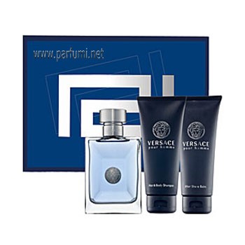 Versace Pour Homme Комплект за мъже-50ml+50SG+50ASB