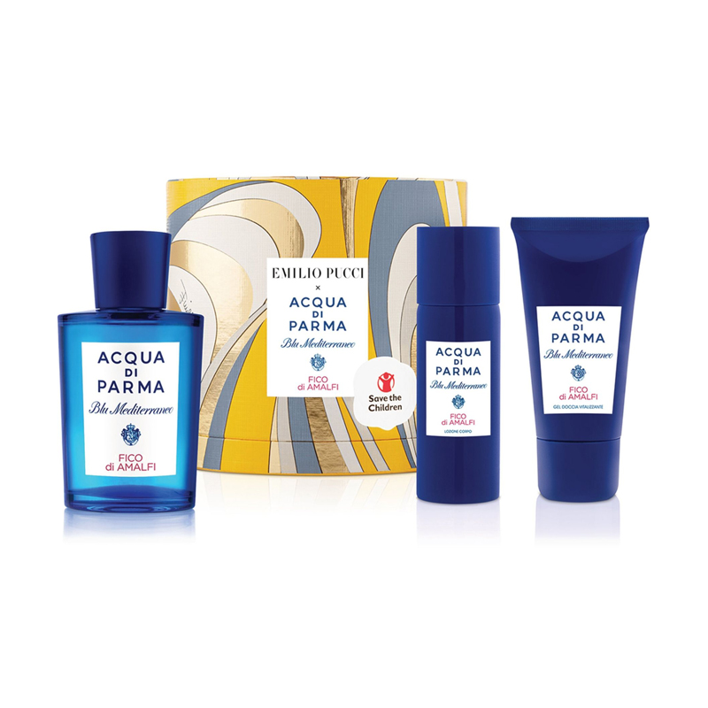 Acqua di Parma Blu Mediterraneo Fico di Amalfi комплект- 75ml+50ml BL+40ml SG