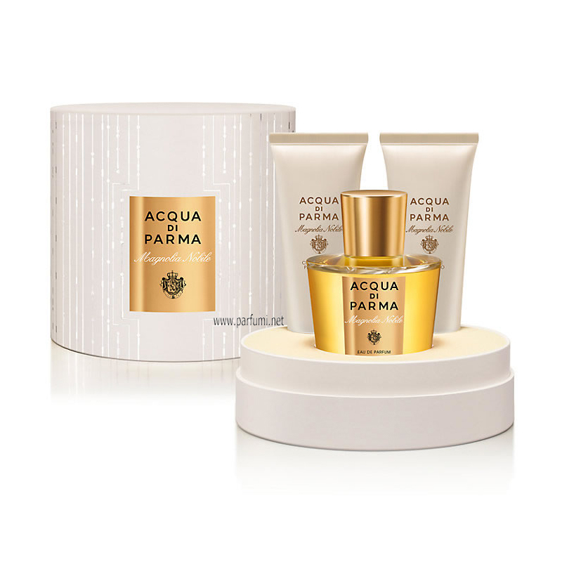 Acqua di Parma Magnolia Nobile Комплект за жени - 100ml EDP+75ml Лосион+75ml Душ