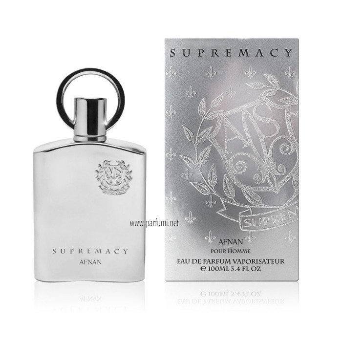 Afnan Supremacy Silver EDP perfume for men - 100ml