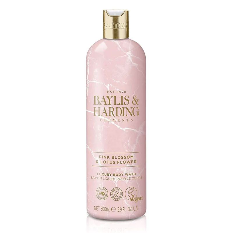 Baylis Harding Elements Pink Blossom&Lotos Flower Душ гел -500ml