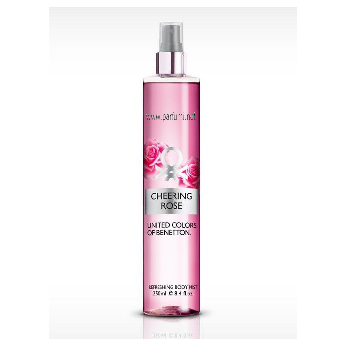 Benetton Освежаващ спрей Cheering Rose -250ml