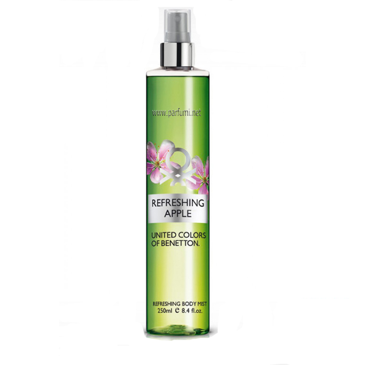 Benetton Освежаващ спрей Refreshing Apple -250ml