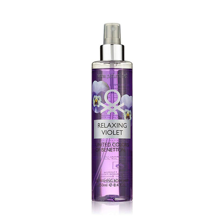 Benetton Освежаващ спрей Relaxing Violet -250ml