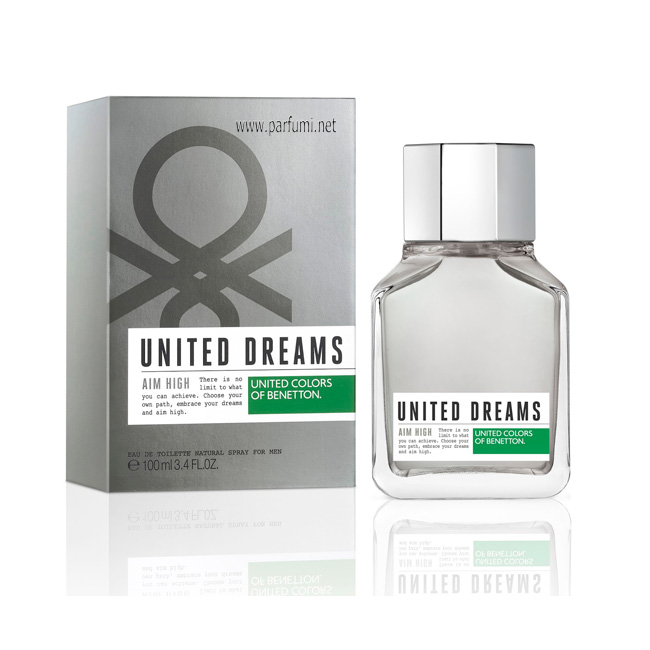 Benetton United Dreams Aim High EDT за мъже - 60ml.