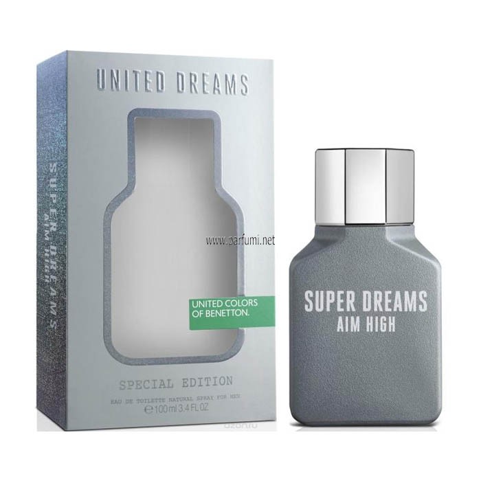 Benetton United Dreams Super Aim High EDT за мъже - 100ml.