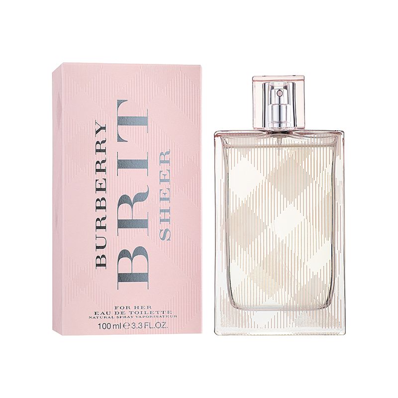 Burberry Brit Sheer EDT for women - 100ml.