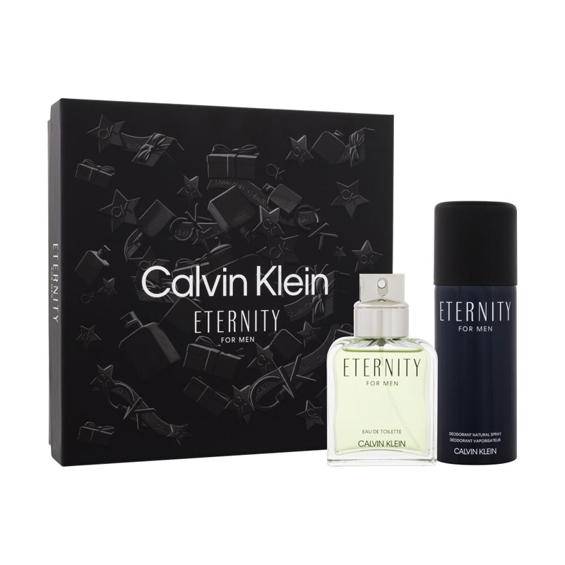 Calvin Klein Eternity Комплект за мъже- 100ml EDT+150ml Deo