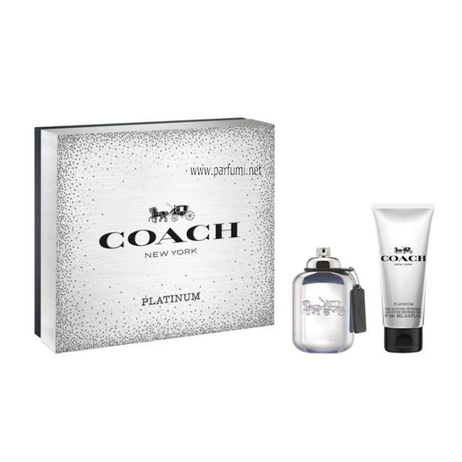 Coach Platinum EDP Комплект за мъже - 100ml EDP+100ml SG