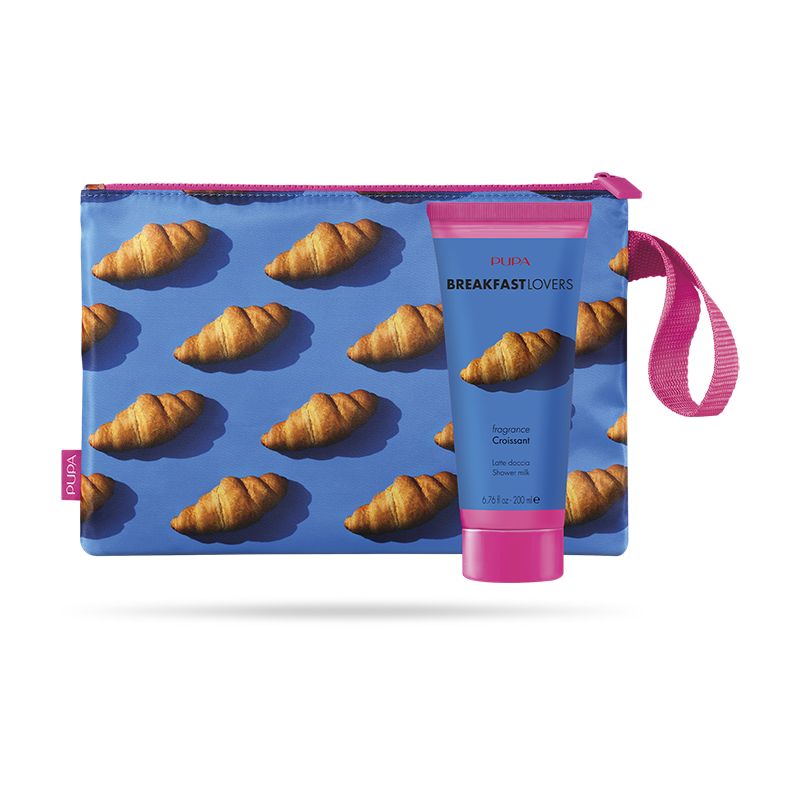 Pupa Breakfast Lovers Set Shower Milk Croissant + pouch