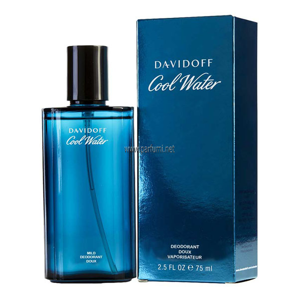 Davidoff Cool Water Deo Spray за мъже - 75ml