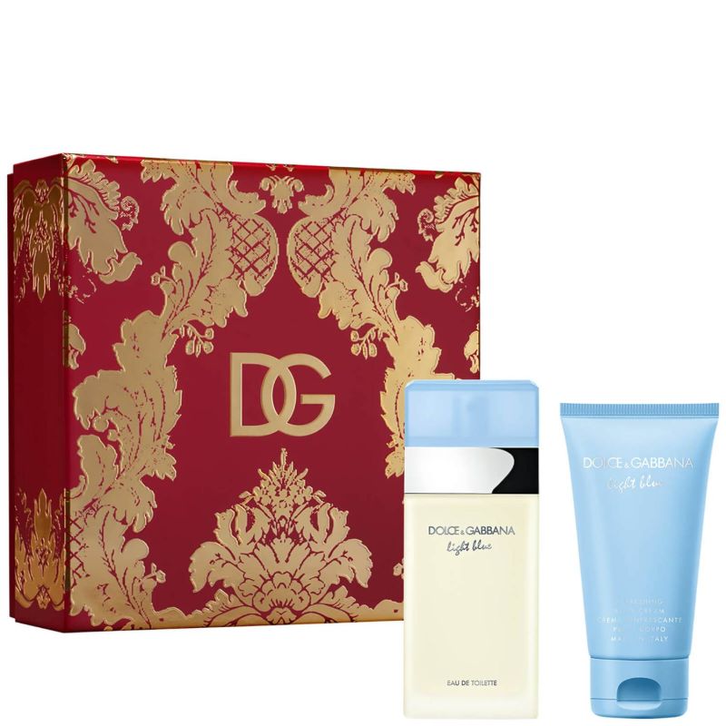 Dolce&Gabbana Light Blue Комплект за жени 50ml EDT + 100ml Крем за тяло