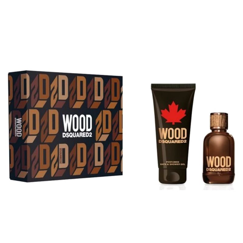 DSQUARED² Wood Pour Homme Set for men 100ml EDT+150ml Shower