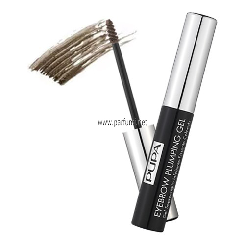 Pupa EYEBROW Plumping gel Фиксиращ гел за вежди Brown 002-4ml