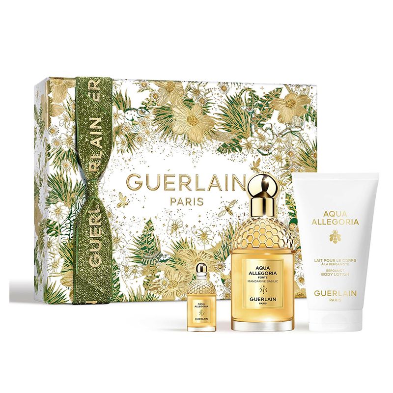 Guerlain Aqua Allegoria Forte Mandarine Basilic Комплект 75ml EDP+75BL+7.5ml