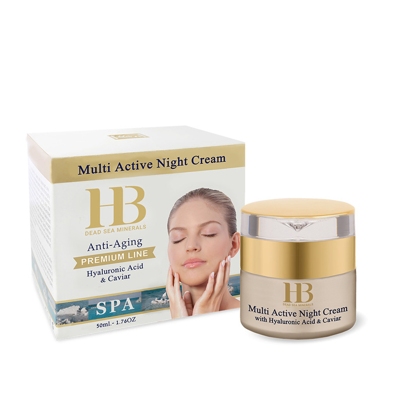 HB Multi Active Night Cream Мултиактивен нощен крем с хиалуронова киселина-50ml