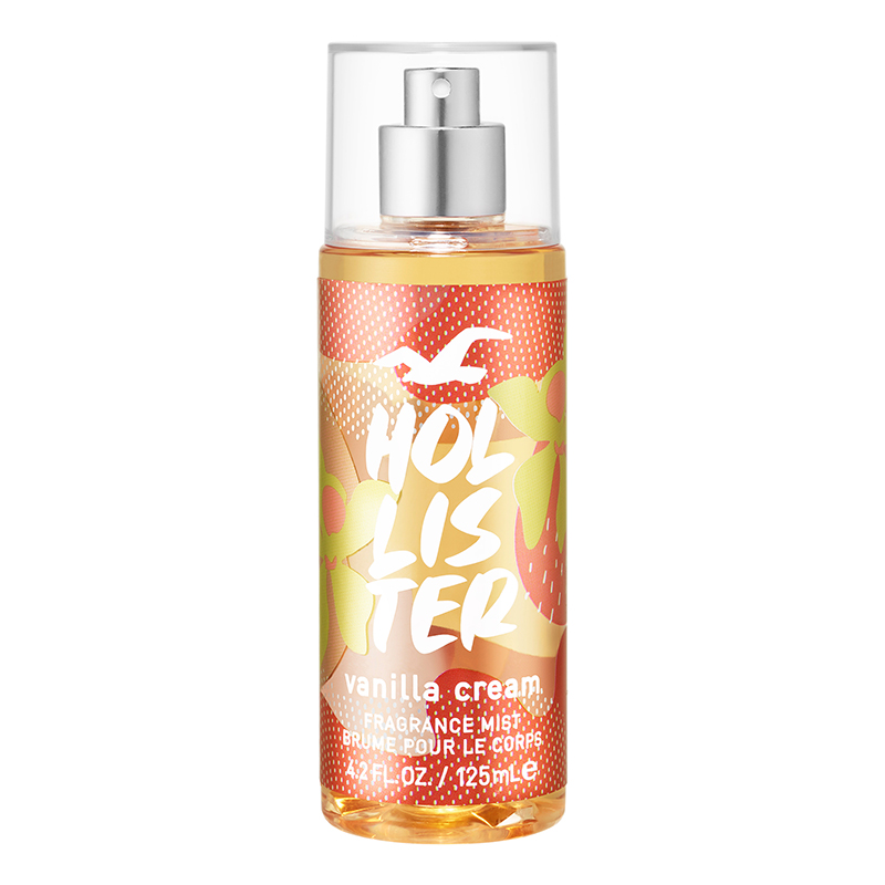 Hollister Vanilla Cream Body Mist for women - 125ml