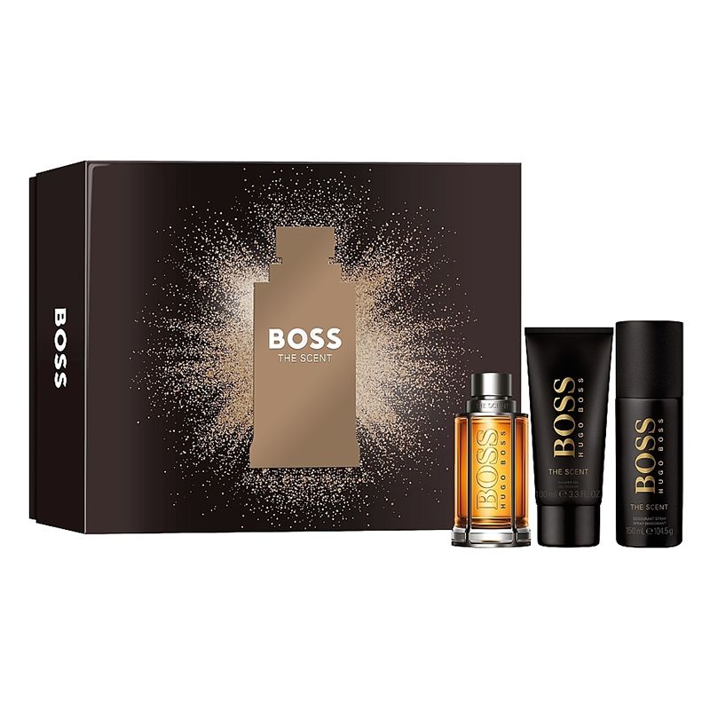 Hugo Boss The Scent Комплект за мъже 100ml EDT+100ml Душ+150ml Део