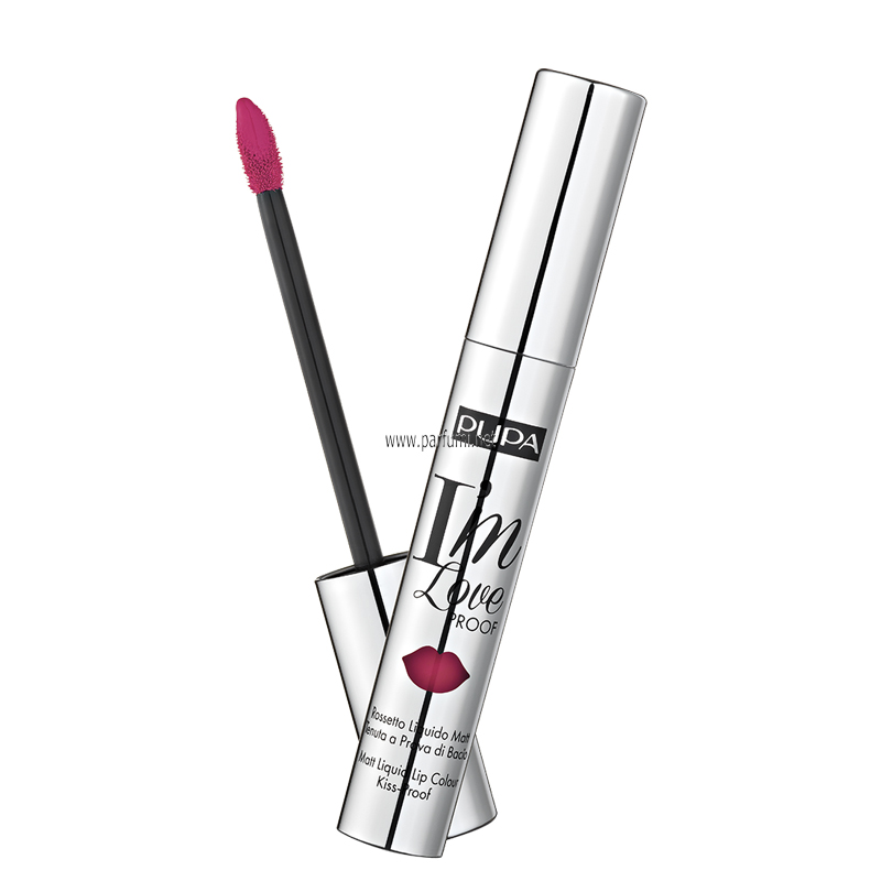 Pupa I`m Loveproof Matt Liquid дълготрайно червило Flamingo Fuchsia 008