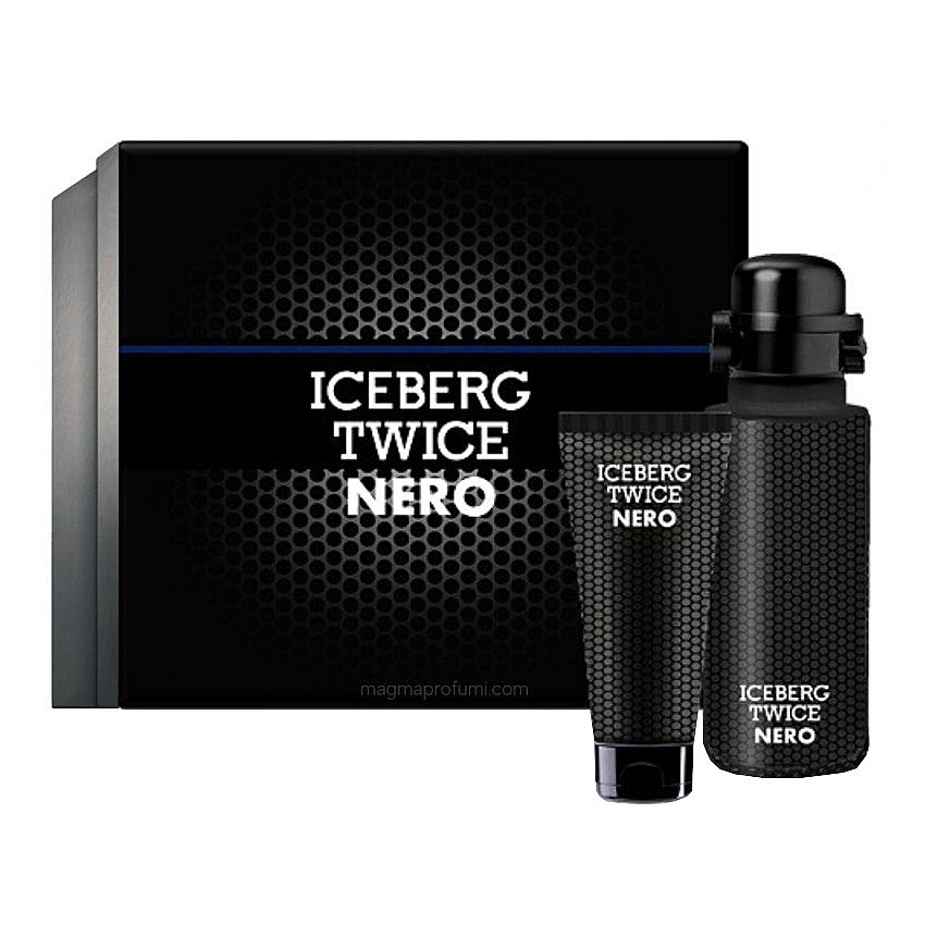 Iceberg Twice Nero комплект за мъже - 125ml EDT+100ml Душ гел