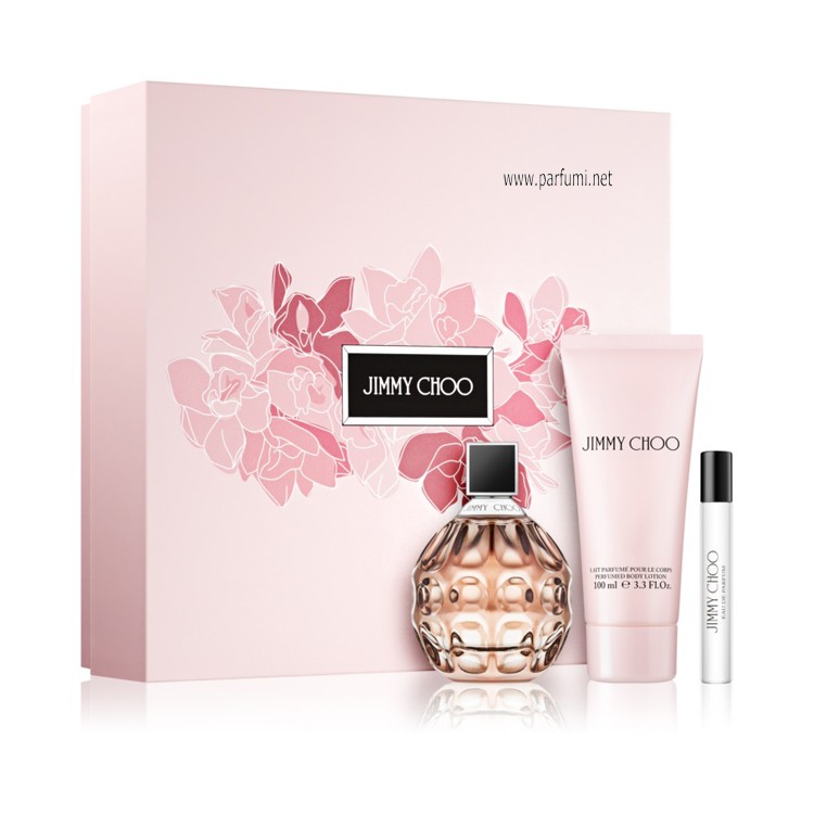 Jimmy Choo Комплект за жени-100ml EDP+100ml BL+7.5ml EDP