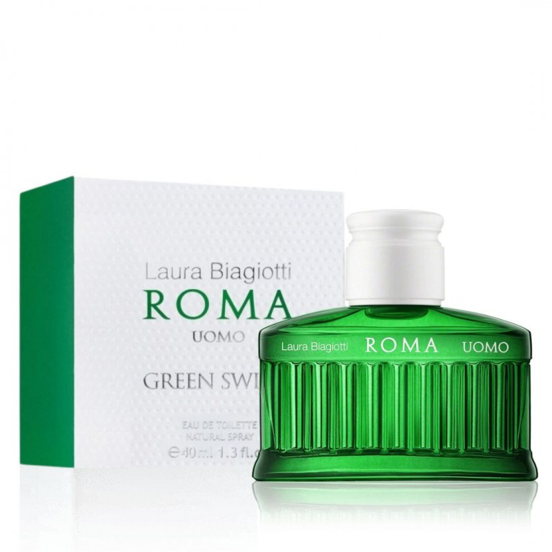 Laura Biagiotti Roma Uomo Green Swing EDT за мъже - 75ml