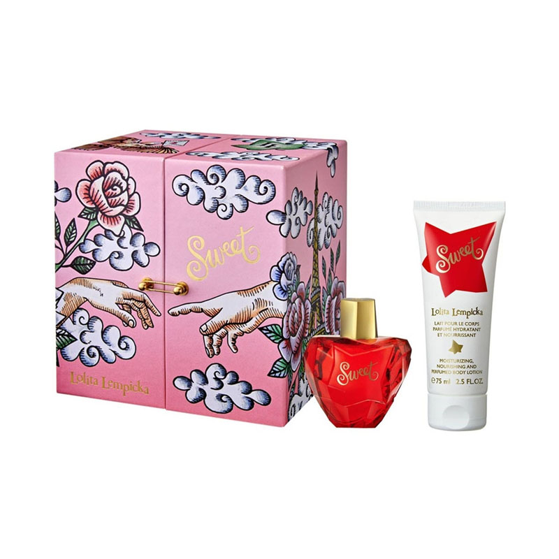 Lolita Lempicka Sweet Set for women - 50ml EDP+75ml Lotion.