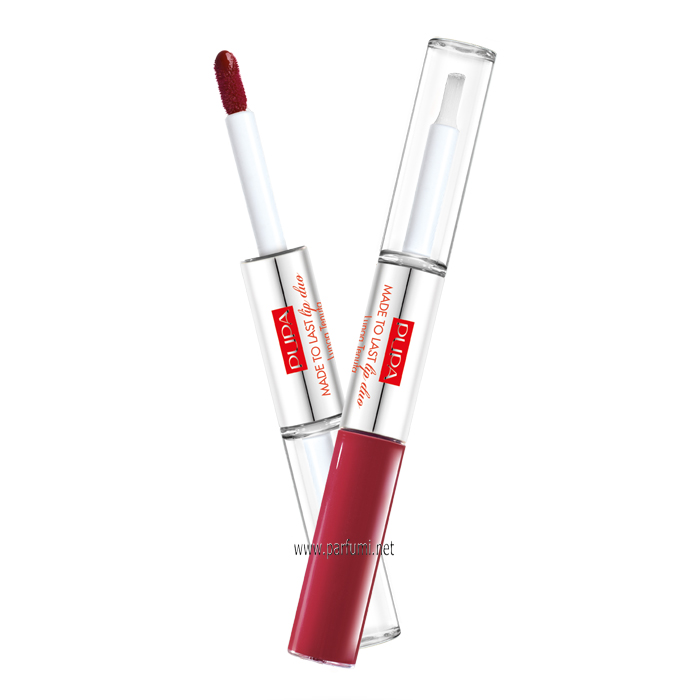 Pupa Made to Last Lip Duo - Дълготрайно течно червило Deep Ruby 005