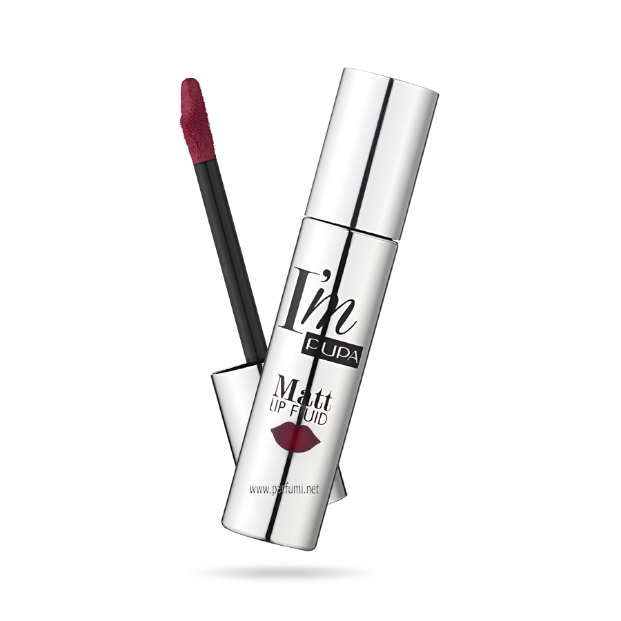 Pupa Im Lip Matt Fluid дълготрайно червило Dark Red 053