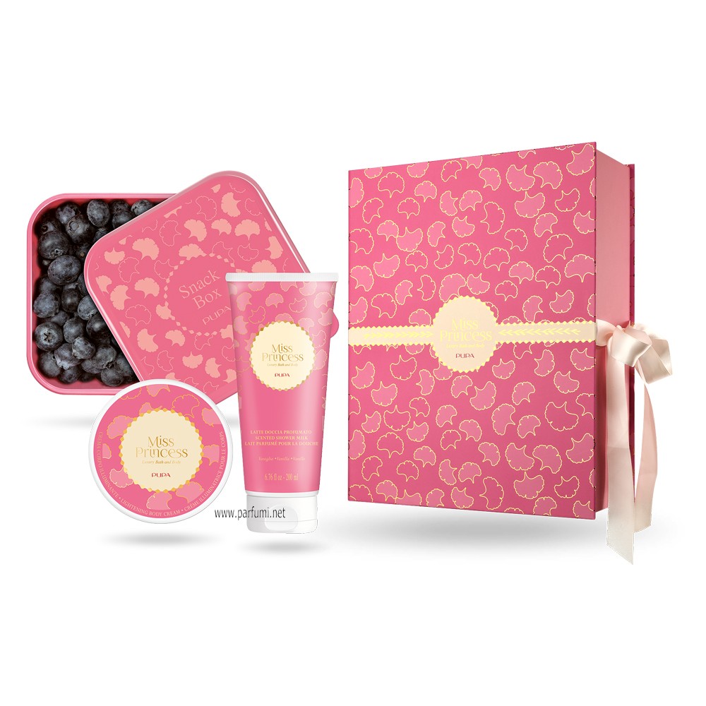 Pupa Miss Princess Medium Kit 2 Луксозен комплект за баня Ванилия