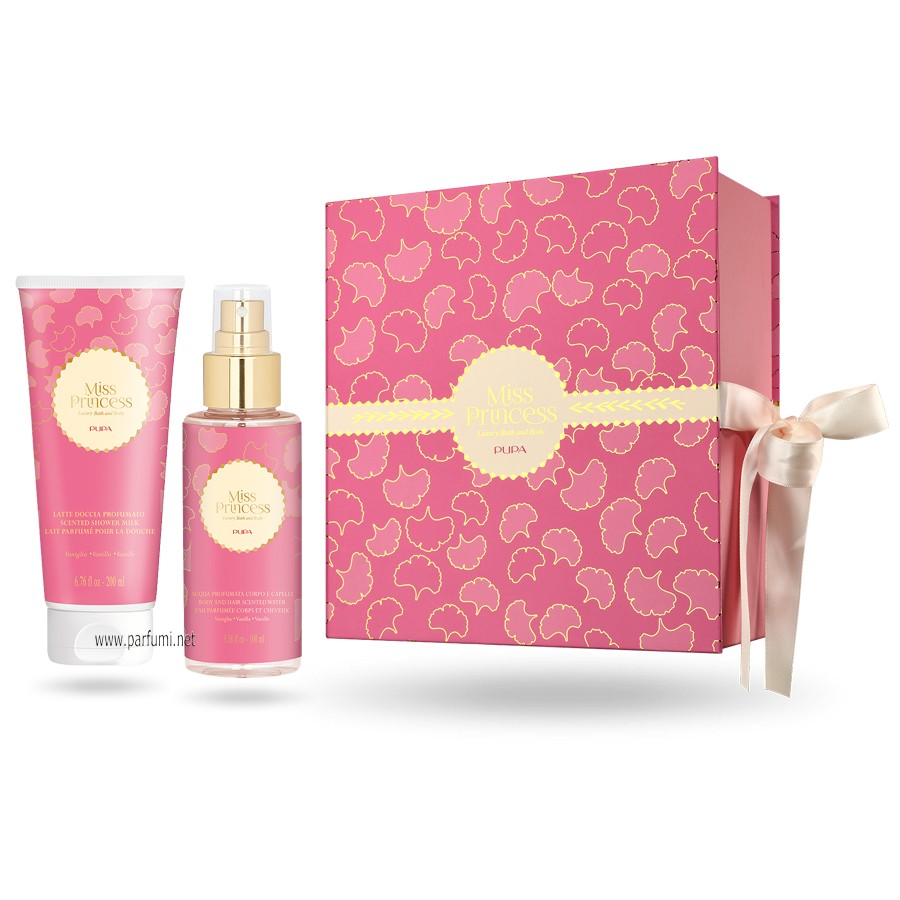 Pupa Miss Princess Small Kit 2 Luxury Bath and Body Vanilla