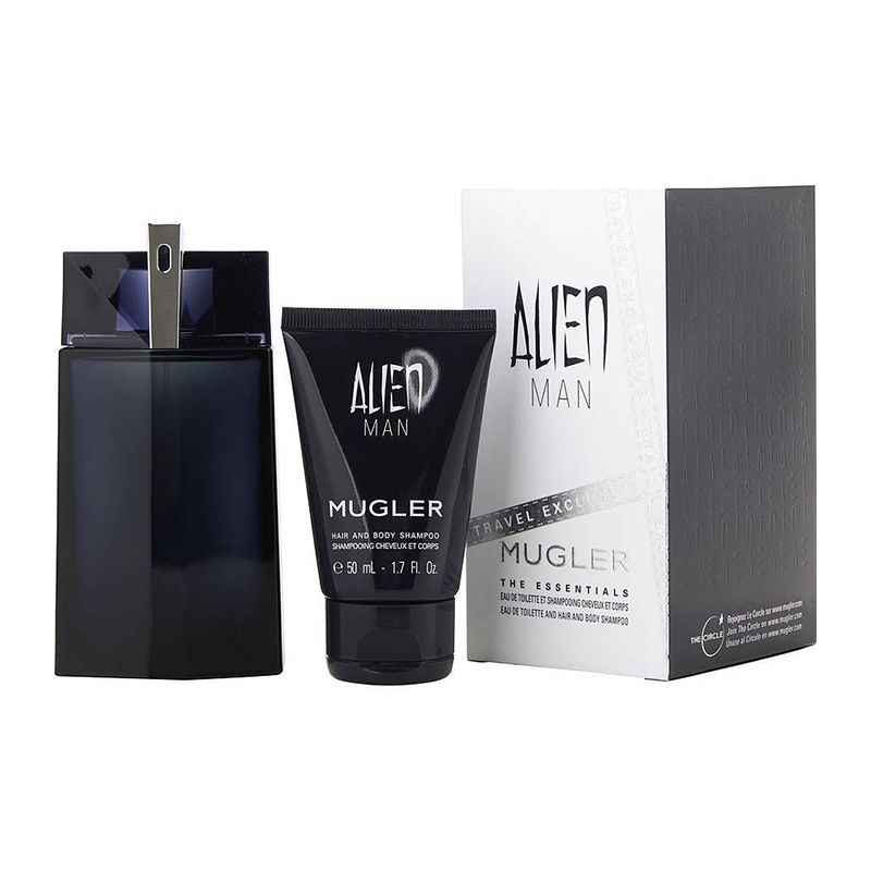 Mugler Alien MAN Комплект за мъже 100ml EDT + 50ml Душ-гел