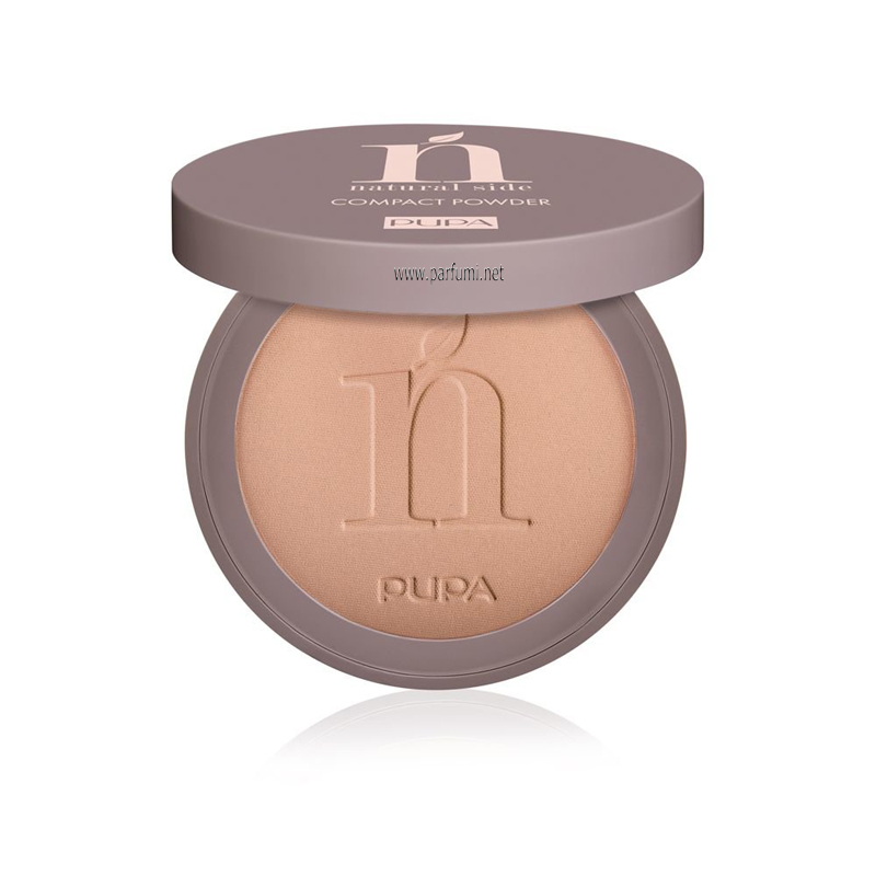 Pupa Natural Side Compact Mattifying Powder Warm Beige 003