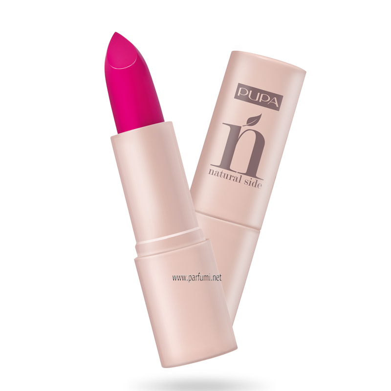 Pupa Natural Side Lipstick Shocking Fuchsia 008