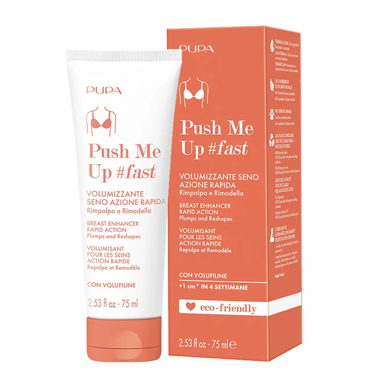 Pupa Push Me Up Fast Rapid Крем за ускорено увеличаване на бюста - 75ml