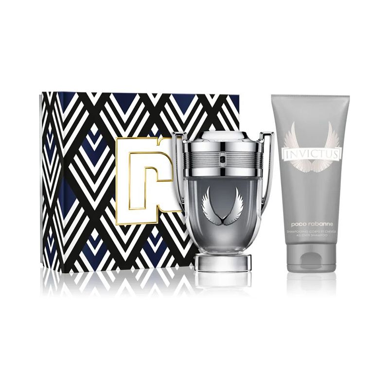 Paco Rabanne Invictus Platinum Set для мужчин - 100мл EDP+100мл Душ