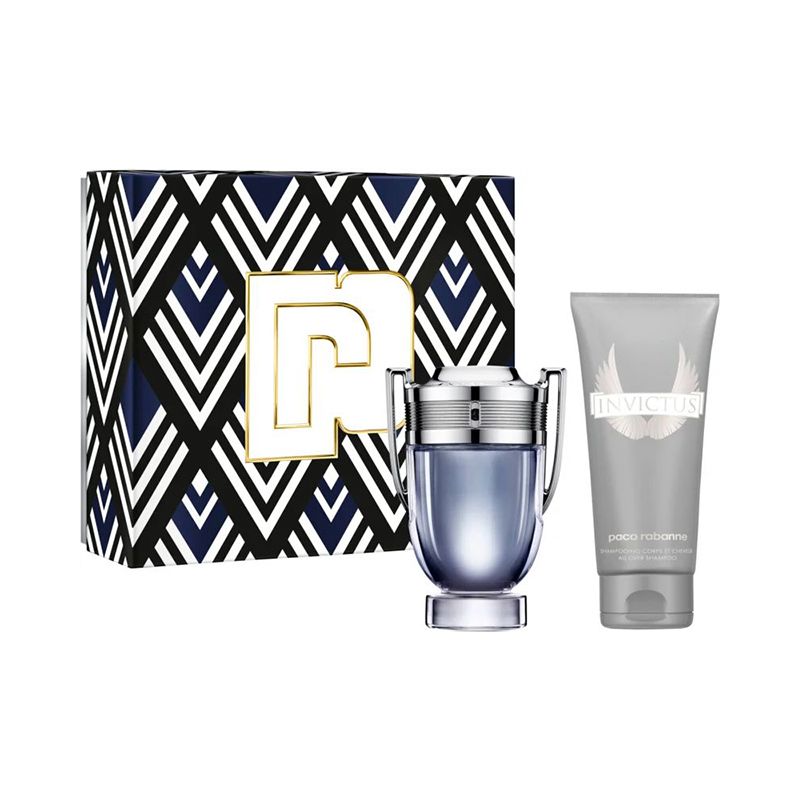 Paco Rabanne Invictus Set for men 100ml EDT + 100ml Shower Gel