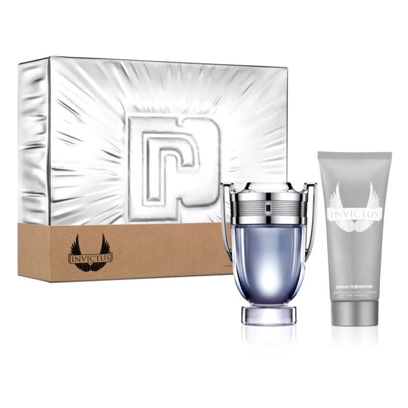 Paco Rabanne Invictus Set for men 50ml EDT + 100ml Shower