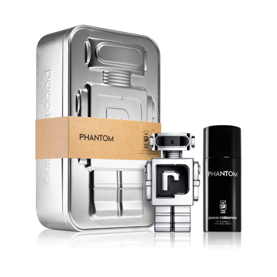 Paco Rabanne PHANTOM комплект за мъже - 100ml EDT +150ml Дезодорант