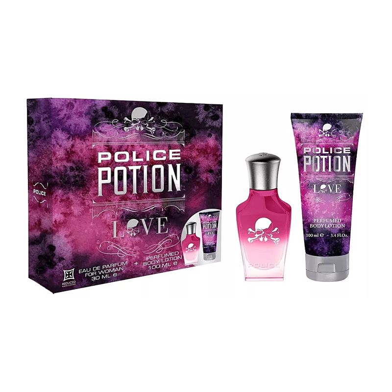 Police Potion Love Комплект за жени 30ml EDP + 100ml Лосион тяло