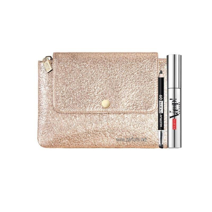 PUPA KIT 2019 VAMP! MASCARA Extreme + MULTIPLAY EYE PENCIL+POUCH