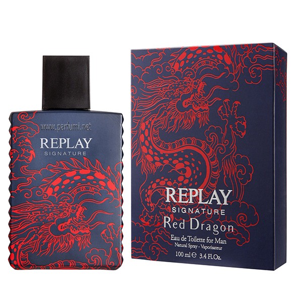 Replay Signature Red Dragon EDT за мъже - 100ml