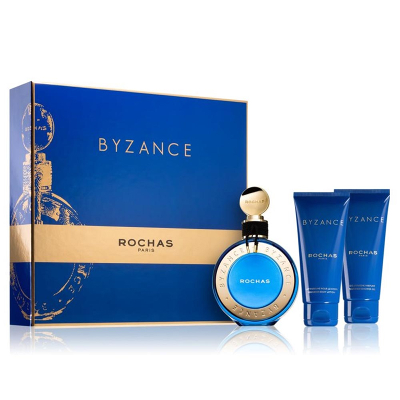 Rochas Byzance комплект за жени - 90ml EDP+100ml Лосион+100ml Душ