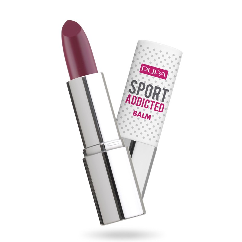 Pupa Sport Addicted Балсам за устни Burgundy 003