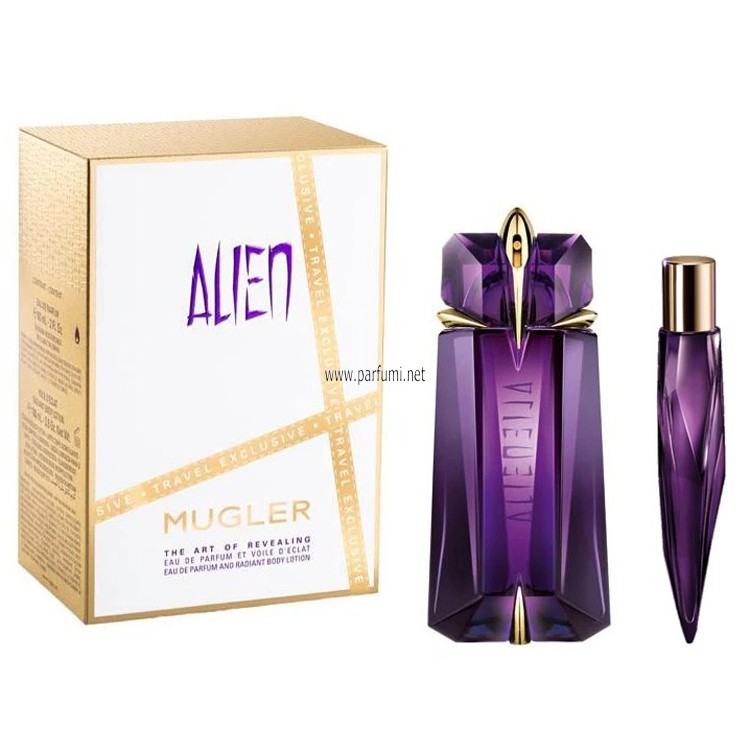 Thierry Mugler Alien Комплект за жени-90ml EDP + 10ml EDP